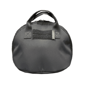 HELMET CARRY BAG - ZIPPERED WITH PADDING - BLACK
